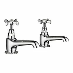 Mira Virtue Basin Pillar Taps - 2.1820.002