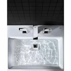 Grohe Eurocube 3-Hole Basin Mixer with Pop-up Waste - 20351000 -Basin Taps Shop 20351000 D1 460
