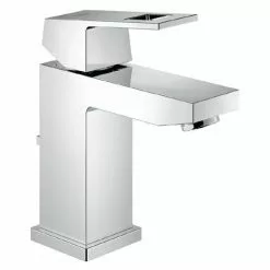 Grohe Eurocube S-Size Mono Basin Mixer with Pop-up Waste - 2312700E