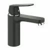 Grohe Matt Black Eurosmart Cosmopolitan Mono Basin Mixer - 23327KW0