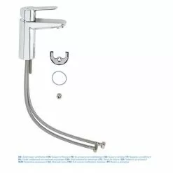 Grohe BauEdge Mono Basin Mixer - 23330000 -Basin Taps Shop 23330000 D3 460