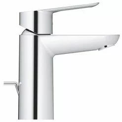Grohe BauLoop S-Size Mono Basin Mixer with Pop-up Waste - 23335000 -Basin Taps Shop 23335000 D3 460