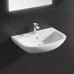 Grohe BauLoop S-Size Mono Basin Mixer with Pop-up Waste - 23335000 -Basin Taps Shop 23335000 D5 460