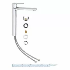 Grohe Lineare Tall Mono Basin Mixer - 23405001 -Basin Taps Shop 23405001 D3 460