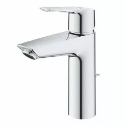 Grohe QuickFix Start M-Size Mono Basin Mixer with Pop-up Waste - 23455002 -Basin Taps Shop 23455002 D2 460