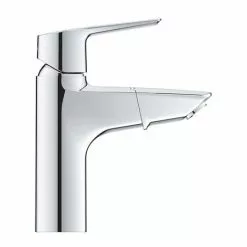 Grohe QuickFix Start Mono Basin Mixer with Pull Out Spout + Push-Open Waste - 24205003 -Basin Taps Shop 24205003 D1 460