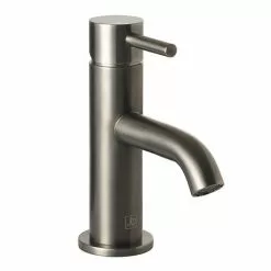 JTP Vos Brushed Black Mini Single Lever Basin Mixer