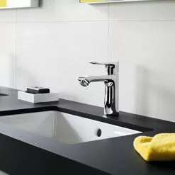 Hansgrohe Metris Single Lever Basin Mixer 110 without Waste - 31084000 3 Hansgrohe Metris Single Lever Basin Mixer 110 without Waste - 31084000 -Basin Taps Shop 31084000 d2 460