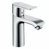 Hansgrohe Metris Single Lever Basin Mixer 110 CoolStart with Pop-up Waste - 31121000