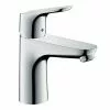 Hansgrohe Focus Single Lever Basin Mixer 100 CoolStart with Pop-up Waste - 31621000