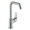 Hansgrohe Focus Single Lever Basin Mixer 240 with Swivel Spout without Waste - 31519000