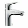 Hansgrohe Focus Single Lever Basin Mixer 100 with Pop-up Waste - 31607000