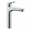 Hansgrohe Focus Single Lever Basin Mixer 190 with 2 Flow Rates and Pop-up Waste - 31658000