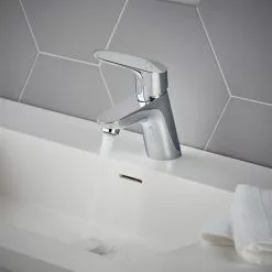 Hansgrohe Focus Single Lever Basin Mixer 70 without Waste - 31733000 -Basin Taps Shop 31733000.ai1 460