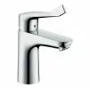 Hansgrohe Focus Care Single Lever Basin Mixer 100 with Pop-up Waste - 31911000