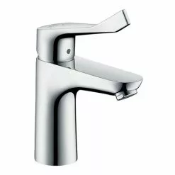 Hansgrohe Focus Care Single Lever Basin Mixer 100 without Waste - 31915000