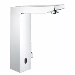 Grohe Eurocube E Infra-Red Basin Mixer Tap 1/2" - Chrome - 36441000