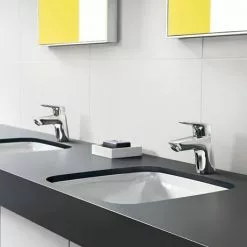 Hansgrohe Logis Single Lever Basin Mixer 70 without Waste (min. 0.2 Bar) - 71071010 -Basin Taps Shop 71070000 D2 460