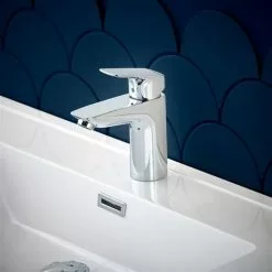 Hansgrohe Logis Single Lever Basin Mixer 100 without Waste - 71101000 -Basin Taps Shop 71101000.ai2 460