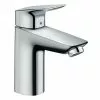 Hansgrohe Logis Single Lever Basin Mixer 100 LowFlow with Pop-up Waste - 71104000