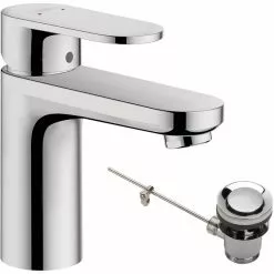 Hansgrohe Vernis Blend Single Lever Basin Mixer 100 with Pop-up Waste - 71559000