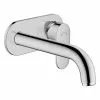 Hansgrohe Vernis Blend Wall Mounted Single Lever Basin Mixer - Chrome - 71576000