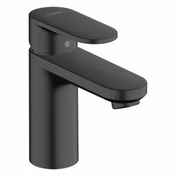 Hansgrohe Vernis Blend Single Lever Basin Mixer 100 without Waste - Matt Black - 71580670