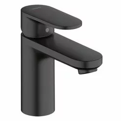 Hansgrohe Vernis Blend Single Lever Basin Mixer 100 CoolStart with Pop-up Waste - Matt Black - 71585670