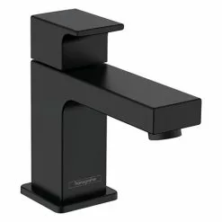 Hansgrohe Vernis Shape Pillar Tap 70 for Cold Water without Waste - Matt Black - 71592670