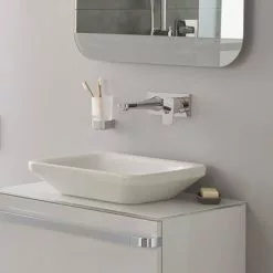 Ideal Standard Tonic II 225mm Spout Wall Mounted Basin Mixer 7 Ideal Standard Tonic II 225mm Spout Wall Mounted Basin Mixer -Basin Taps Shop A6335AA A5948NU D1 460