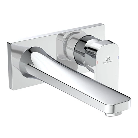 Ideal Standard Tonic II 225mm Spout Wall Mounted Basin Mixer 1 Ideal Standard Tonic II 225mm Spout Wall Mounted Basin Mixer