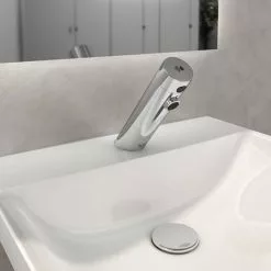 Armitage Shanks Sensorflow E Touchless Deck Mounted Basin Mixer (Battery) - A7547AA 6 Armitage Shanks Sensorflow E Touchless Deck Mounted Basin Mixer (Battery) - A7547AA -Basin Taps Shop A7547AA D1 460 1