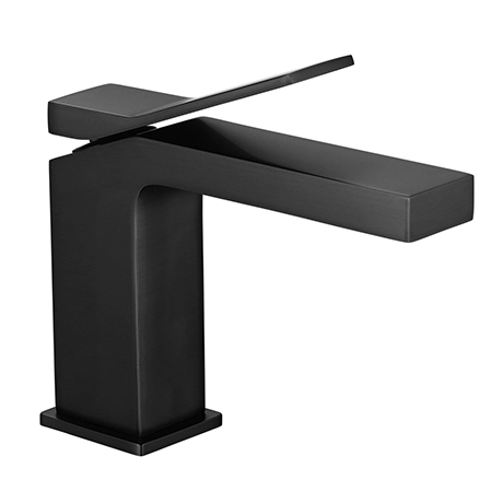 Arezzo Leva Mono Basin Mixer Tap Matt Black 1 Arezzo Leva Mono Basin Mixer Tap Matt Black