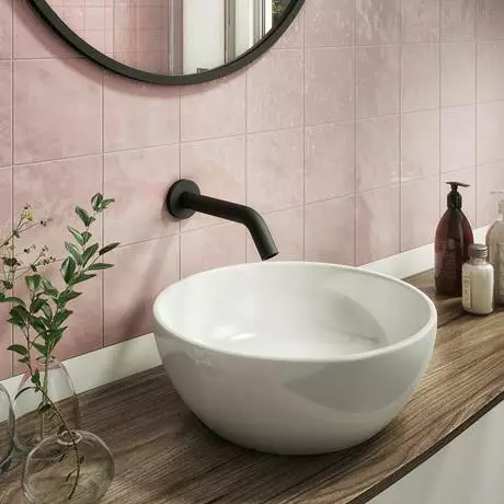 Arezzo Matt Black Infrared Sensor Wall Mounted Mixer Tap 3 Arezzo Matt Black Infrared Sensor Wall Mounted Mixer Tap - Image 3