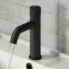 Arezzo Matt Black Industrial Style 1-Touch Basin Tap