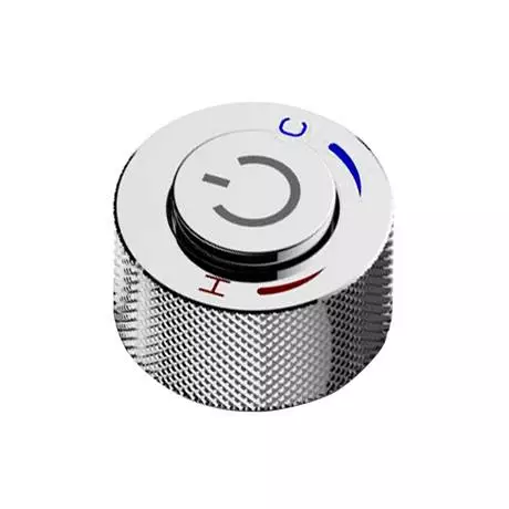 Arezzo Chrome Industrial Style 1-Touch Basin Tap 2 Arezzo Chrome Industrial Style 1-Touch Basin Tap - Image 2