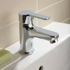 Ideal Standard Calista Single Lever Basin Mixer with Pop-up Waste - B1148AA -Basin Taps Shop B1148AA D3 460