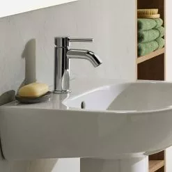 Ideal Standard Ceraline Basin Mixer with Clicker Waste - BC186AA -Basin Taps Shop BC186AA ai2 460