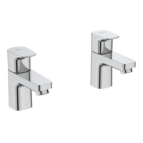 Ideal Standard Ceraplan Basin Pillar Taps - BD247AA 1 Ideal Standard Ceraplan Basin Pillar Taps - BD247AA