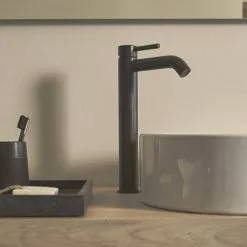 Ideal Standard Ceraline Silk Black Single Lever Tall Basin Mixer 10 Ideal Standard Ceraline Silk Black Single Lever Tall Basin Mixer -Basin Taps Shop BD365XG D4 460