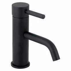 BagnoDesign M-Line Matt Black Mono Basin Mixer