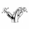 Crosswater - Belgravia Crosshead Monobloc Basin Mixer Tap with Pop-up Waste - BL110DPC