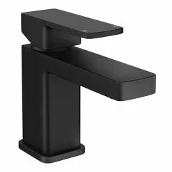 Toreno Modern Black Basin Mono Mixer Tap