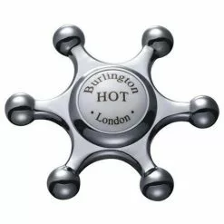 Burlington Birkenhead Basin Mixer Tap with Ceramic Indice & Plug and Chain - BI5 -Basin Taps Shop BUR BIRKENHEAD TAPHEAD5 375