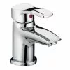 Bristan Capri Contemporary Basin Mixer with Pop-Up Waste - Chrome - CAP-BAS-C