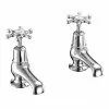 Burlington Birkenhead - Chrome 3" Basin Taps - BI1