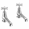 Burlington Birkenhead - Chrome 5" Basin Taps - BI2