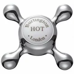 Burlington Claremont Regent - Chrome Basin Mixer Tap with Pop Up Waste - CLR4 -Basin Taps Shop Burlington Claremont Regent Chrome Basin Mixer with Pop Up Waste CLR4 n d2 460