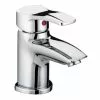 Bristan Capri Contemporary Basin Mixer with Eco-Click & Pop-up Waste - Chrome - CAP-EBAS-C