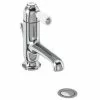 Burlington - Chelsea Straight Mono Basin Mixer Tap with Pop Up Waste - CH20
